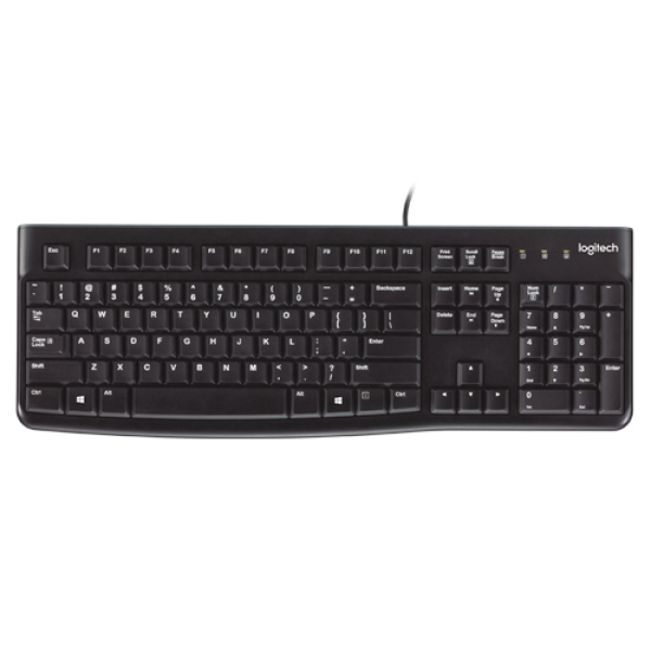 Tastatura USB Logitech K120 US Black 920-002508