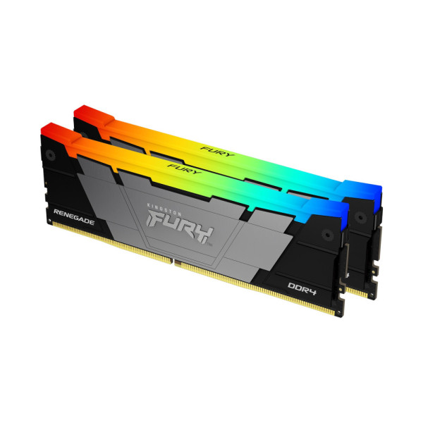 RAM DDR4 64GB (2x32GB) 3600MT/s Kingston Fury RGB KF436C18RB2AK2/64