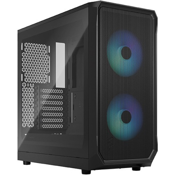 Kućište Fractal Design Focus 2 RGB Black TG Clear Tint, FD-C-FOC2A-03