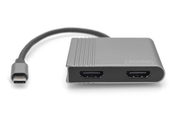 Adapter Digitus DA-70828 USB-C - 2xHDMI