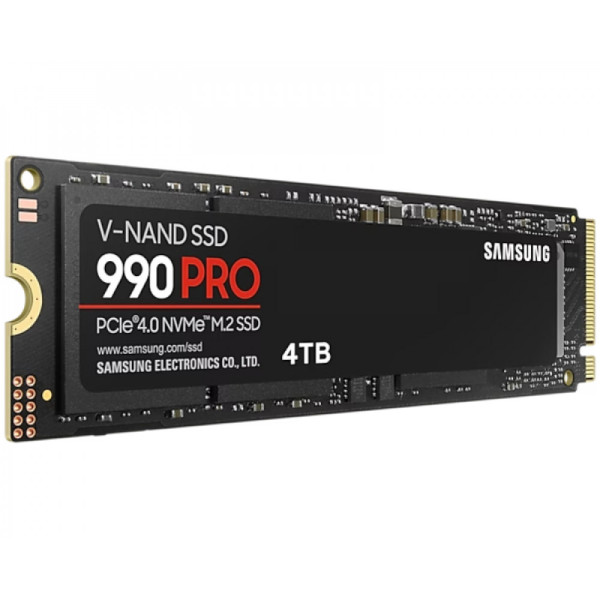 SSD M.2 NVMe 4TB Samsung 990 PRO, 7450/6900MBs MZ-V9P4T0BW