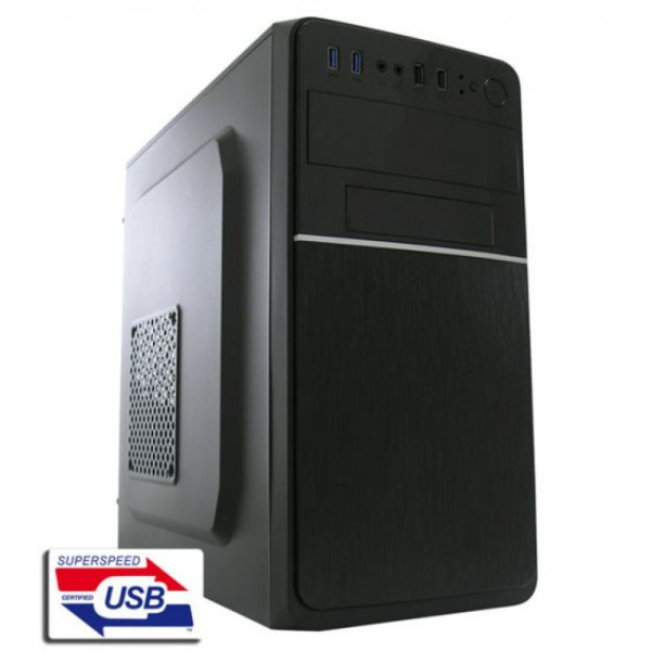 TOWER LC POWER Micro ATX LC-2015MB-ON, 2xUSB2.0 2xUSB3.0