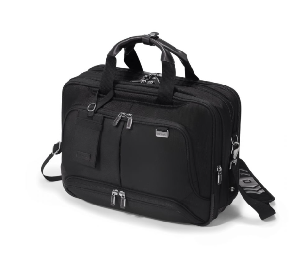 Torba za laptop Dicota Eco Top Traveller Twin Pro D30844-RPET 15.6'' crna