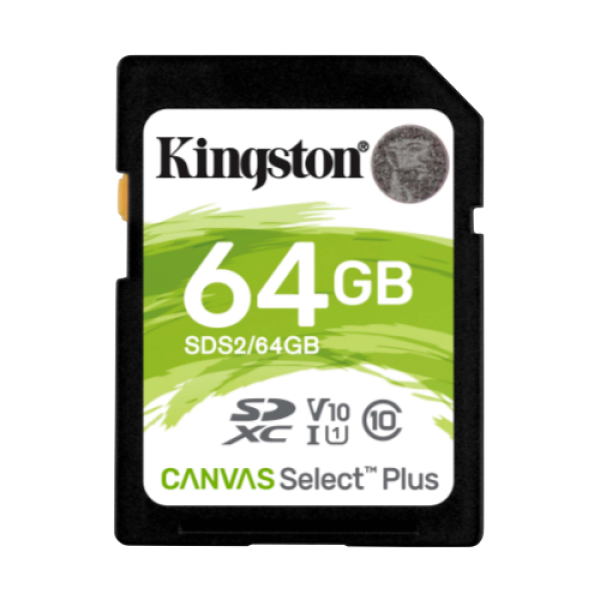 SDHC Kingston Canvas Select Plus SDS2/64GB