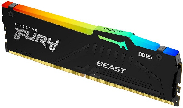 RAM DIMM DDR5 32GB 5600 KINGSTON KF556C40BBA-32 Fury Beast Black RGB