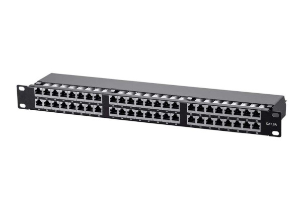 Patch panel 19'' 1U sa 48 RJ-45 STP kat. 6a (SP6A-48-1U)