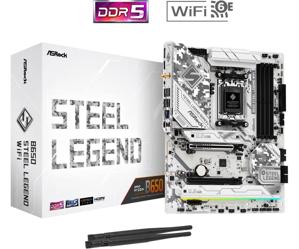 MB AMD AM5 ASRock B650 STEEL LEGEND WIFI