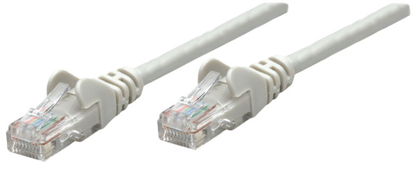 LAN UTP kabl intellinet 319867 Cat5e CCA//Sivi/7,5m