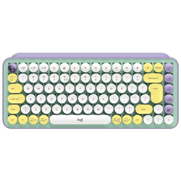 Tastatura Wireless Logitech Pop Keys Daydream bela/ljubičasta US 920-010736