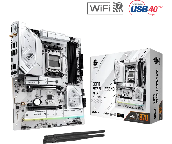 MB AM5 ASRock X870 STEEL LEGEND WIFI