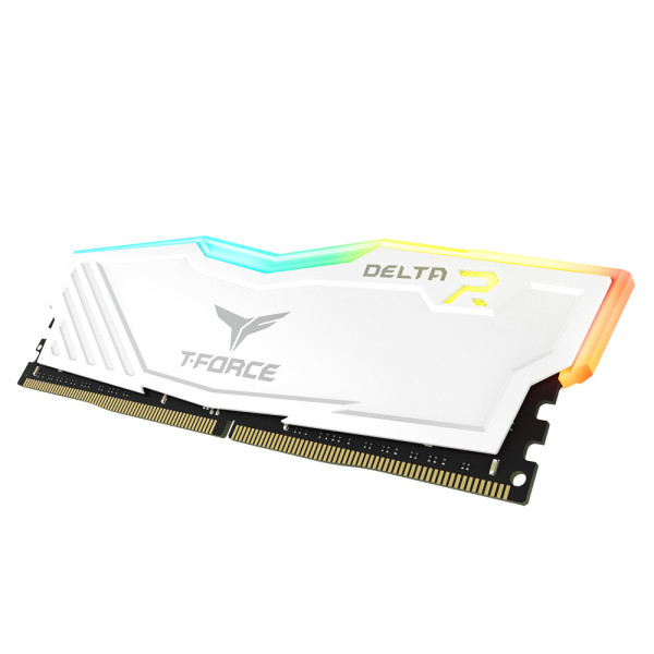RAM DDR4 8GB TeamGroup DELTA RGB 3600MHz CL18 TF4D48G3600HC18J01 White