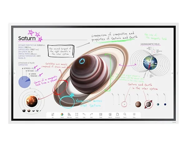 Interaktivni ekran 65'' Samsung Flip Pro LH65WMBWBGC VA 4K UHD/Tizen 6.5/60Hz/8ms