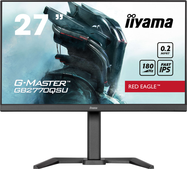 Monitor 27'' Iiyama G-master GB2770QSU-B6 IPS 2560x1440/180Hz/0.2ms/HDMi/DP/USB