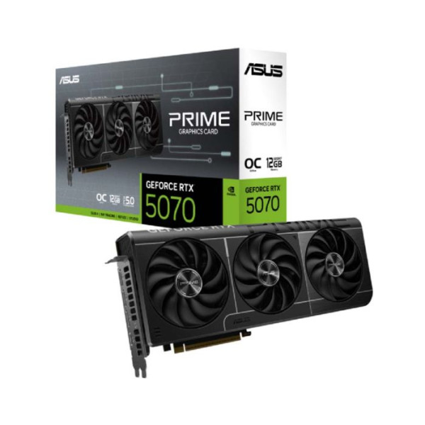 SVGA ASUS GeForce RTX 5070 Prime OC 12GB GDDR7 192bit PRIME-RTX5070-O12G
