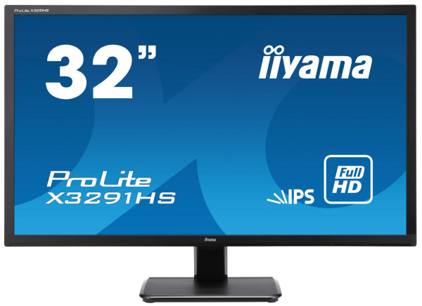 Monitor 31.5'' Iiyama X3291HS-B1 IPS 1920x1080/60Hz/5ms/HDMI/VGA/DVI/zvučnici