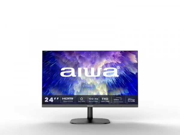 Monitor 23.8'' Aiwa MF2405-B IPS 1920x1080/75Hz/5ms/HDMI/VGA/VESA