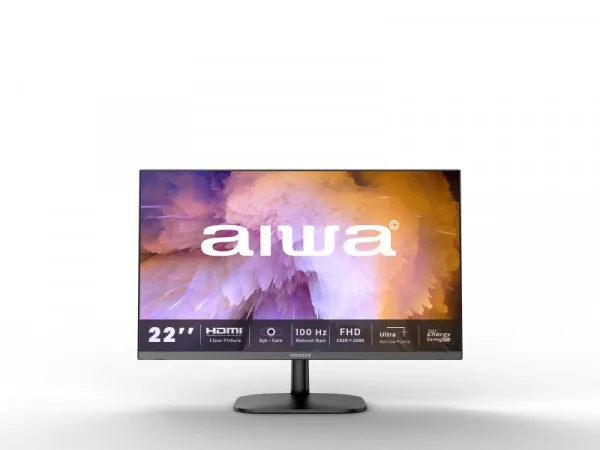 Monitor 22'' Aiwa MF2219-B IPS 1920x1080/100Hz/5ms/HDMI/VGA/VESA