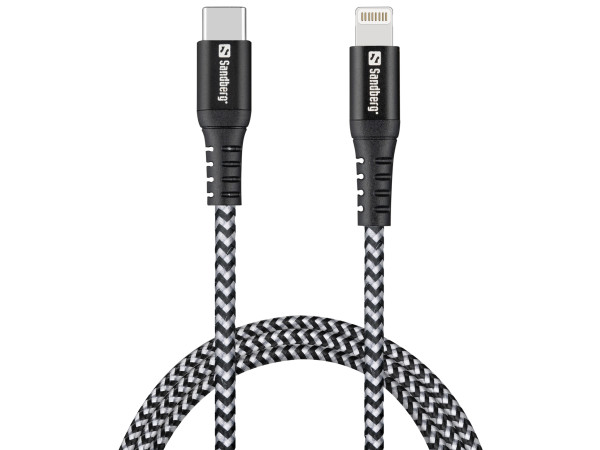Kabl Sandberg Survivor 441-55 USB-C/Lightning 1m