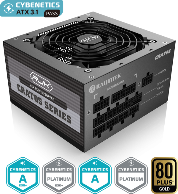 Napajanje 1200W Raijintek Cratos, Crno 0R30B00003