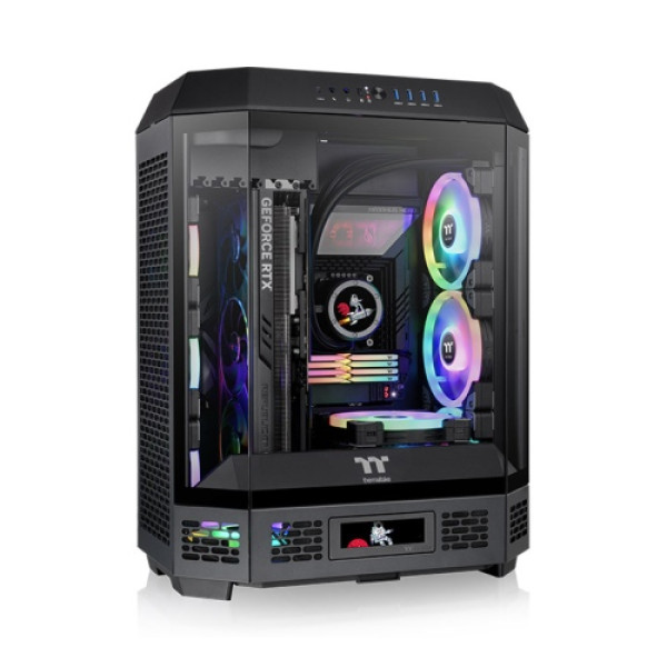 Kućište THermaltake The Tower 600 Crni, CA-1Z1-00M1WN-00