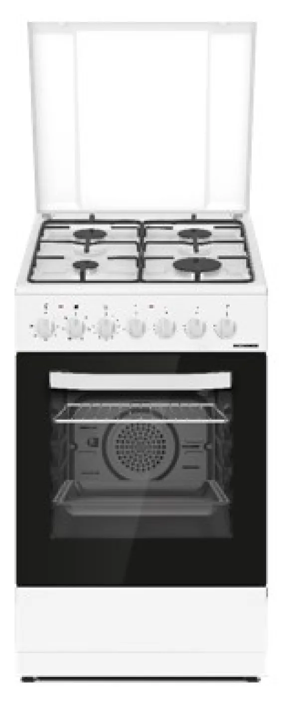 Kombinovani šporet HEINNER HFSC-S60LITGC-WH 4xGas/ventilator/60cm