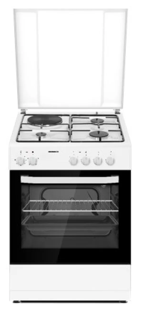 Kombinovani šporet HEINNER HFSC-S60E1HSWH 1xstruja/3xGas/60cm