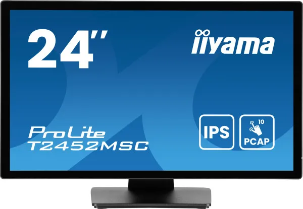 Monitor 23.8'' Iiyama ProLite T2452MSC-B1AG IPS 1920x1080/60Hz/5ms/HDMI/DP/USB