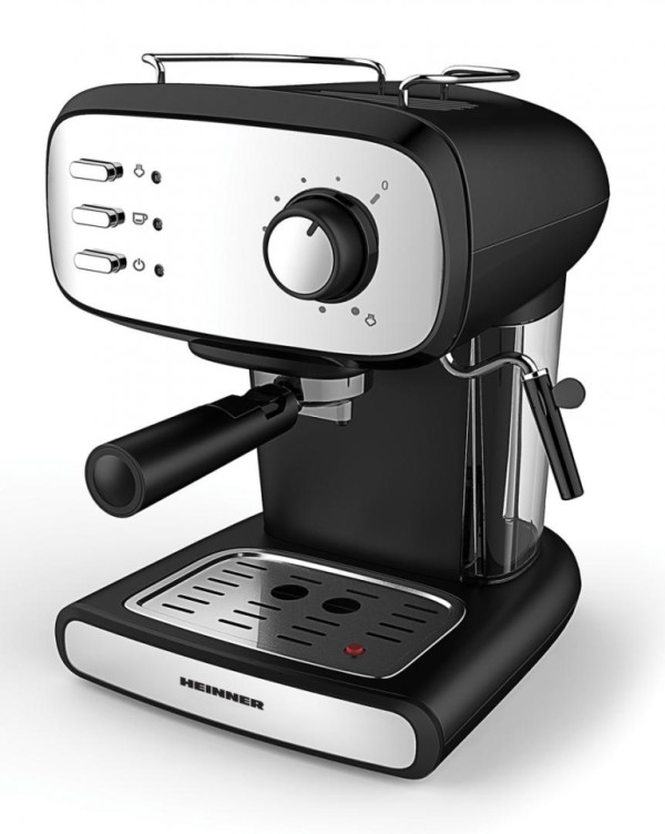 Espresso aparat HEINNER  HEM-1100BKX 15bar/1,25l