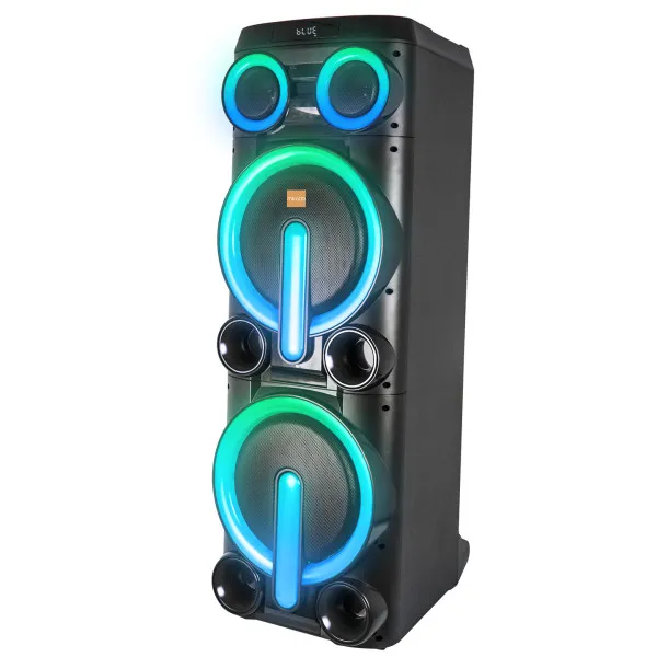 Zvučnik Mikado MD-103KP 200W, 12V 14000mAh USB, Bluetooth, micro SD crni