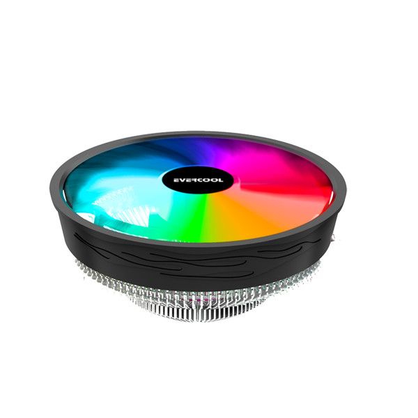 CPU Hladnjak Evercool CS-02 Rainbow LGA1700/AMD AM5 3Pin 12cm fan