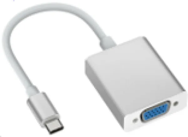 Adapter Stars Solutions USB-C na VGA beli