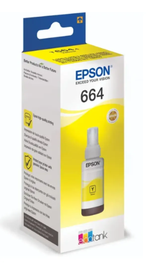 Ink Bottle Epson T6644 Yellow 70ml