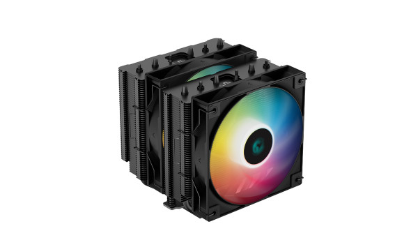 CPU Hladnjak DeepCool AG620 BK AR crni, 6 Heatpipes ARGB  R-AG620-BKAMMN-GJD