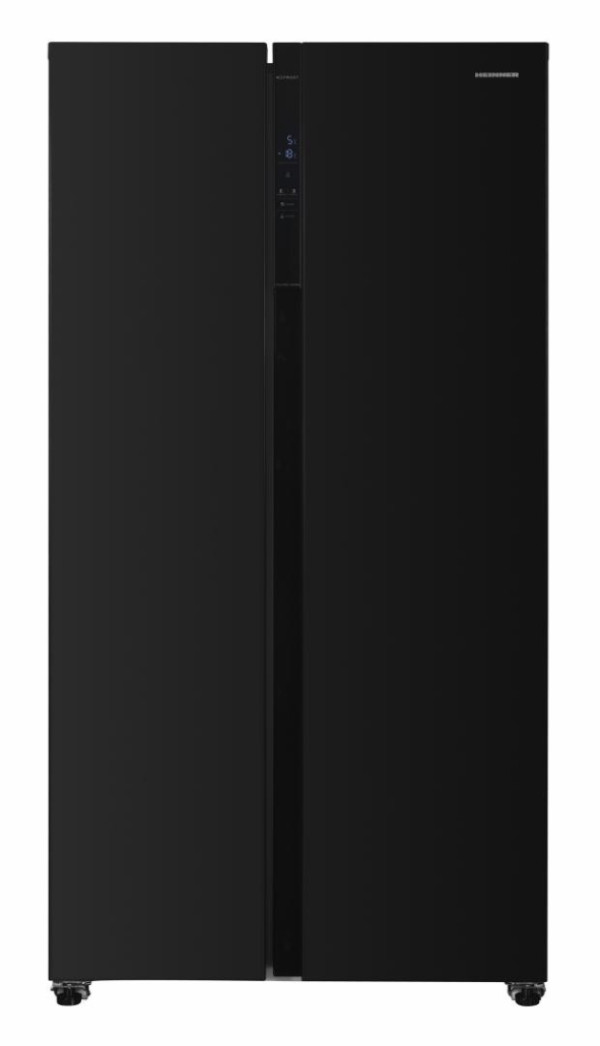 SBS frižider HEINNER HSBS-H442NFBKE++  442l/NoFrost/90x177/Inverter/crni