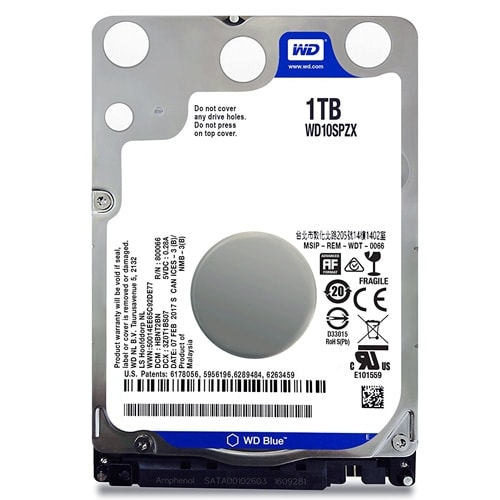 HDD 2.5'''' WD 1TB WD10SPZX 5400rmp SATA3 128MB