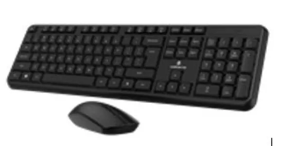 Tastatura + miš Wireless Volkano Opal VK-20249-BK, US crna