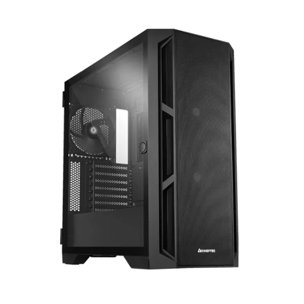 Kuciste Chieftec APEX AIR CRNO, EATX Gaming Case, Mesh, fans, GA-01B-M-OP