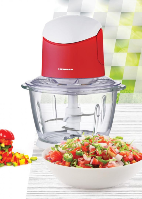 Seckalica HEINNER HMC-K500WHR 500W/staklena posuda,2noža