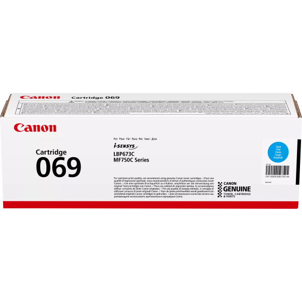 Toner CARTRIDGE CRG-069 C