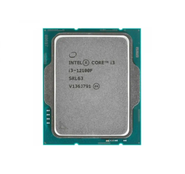 CPU s1700 INTEL Core i3-12100F 4-Core 3.30GHz (4.30GHz) Tray