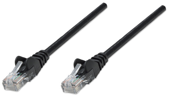 LAN UTP kabl intellinet 320757 Cat5e CCA/Black/2m