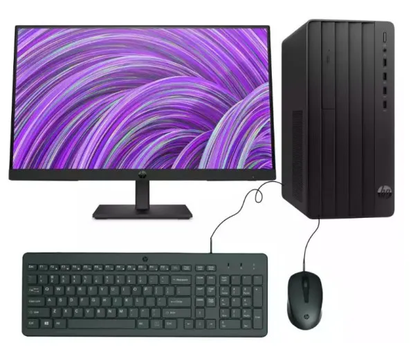 HP 290 G9 TWR i7-14700/16GB DDR4/M.2 1TB/180W/M+T/DVD-RW/HP S3 Pro 22'' C80WWAT