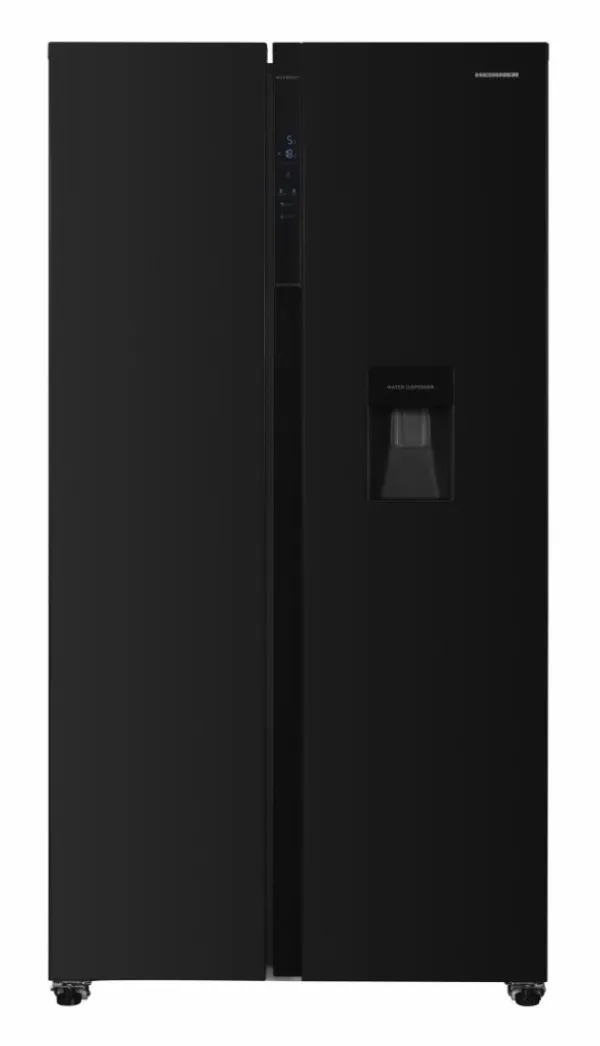 SBS frižider HEINNER  HSBS-H439NFBKWDE++ 439l/NoFrost/dispanzer/inverter/crni