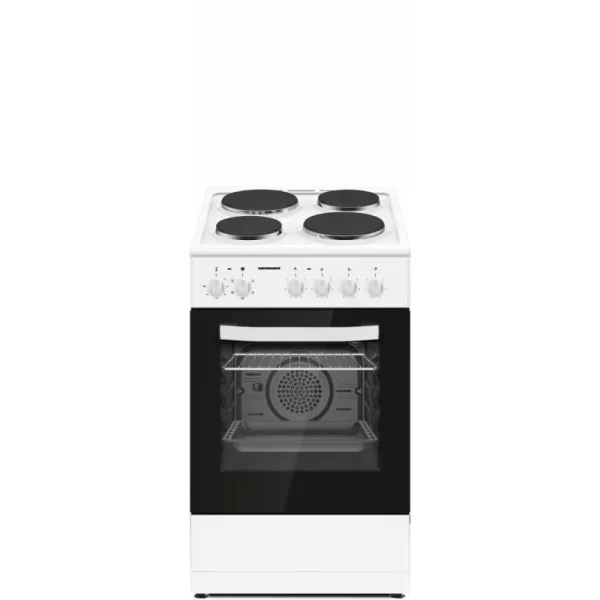 Električni šporet HEINNER HFSC-S56E4HMWH 4xstruja/ringle/ventilator/50cm