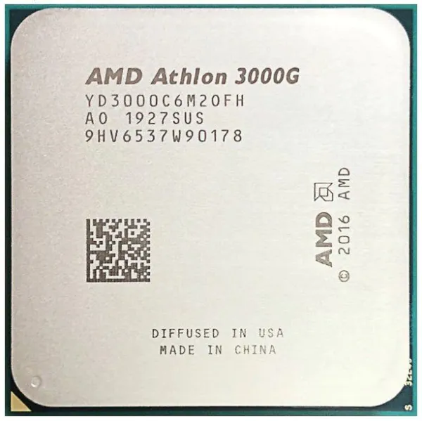 CPU AM4 AMD Athlon 3000G 2C/4T 3.5GHz, 5MB, YD3000C6M2OFH