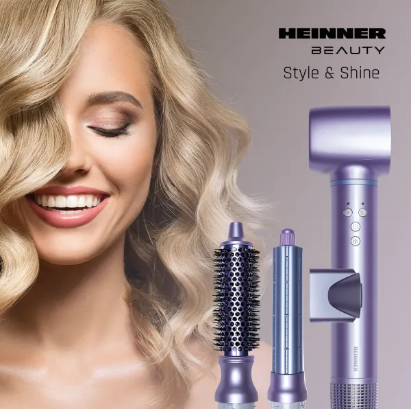 Styler za kosu HEINNER HAS-H13BLDC-V4/1300W/roze