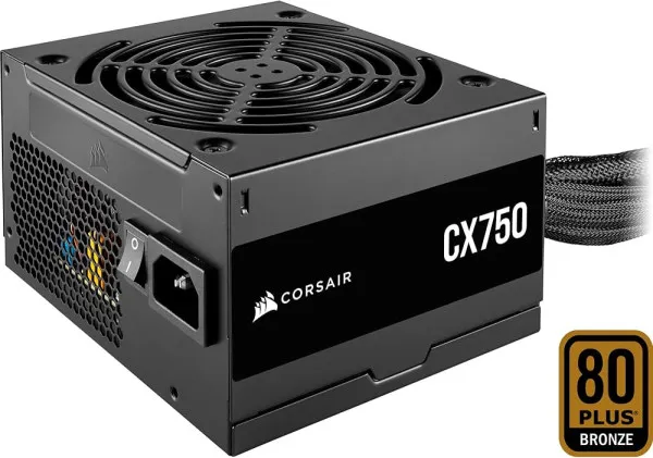 Napajanje 750W Corsair CX750 80+ Bronze Crno, CP-9020279-EU Bulk