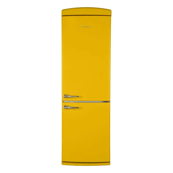 Kombinovani frižider Fram FC-VRR341YLE++/340l/60x190/žuta