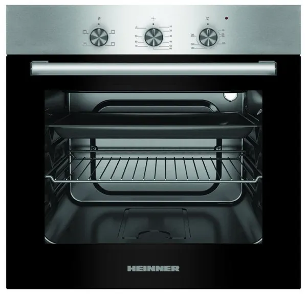 Ugradna rerna HEINNER HBO-S624LTG-IX 62l/mehanicka/inox