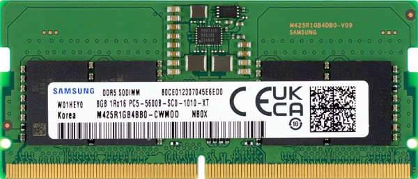 RAM SODIMM DDR5 SAMSUNG 8GB 5600MHz M425R1GB4BB0-CWMOL bulk